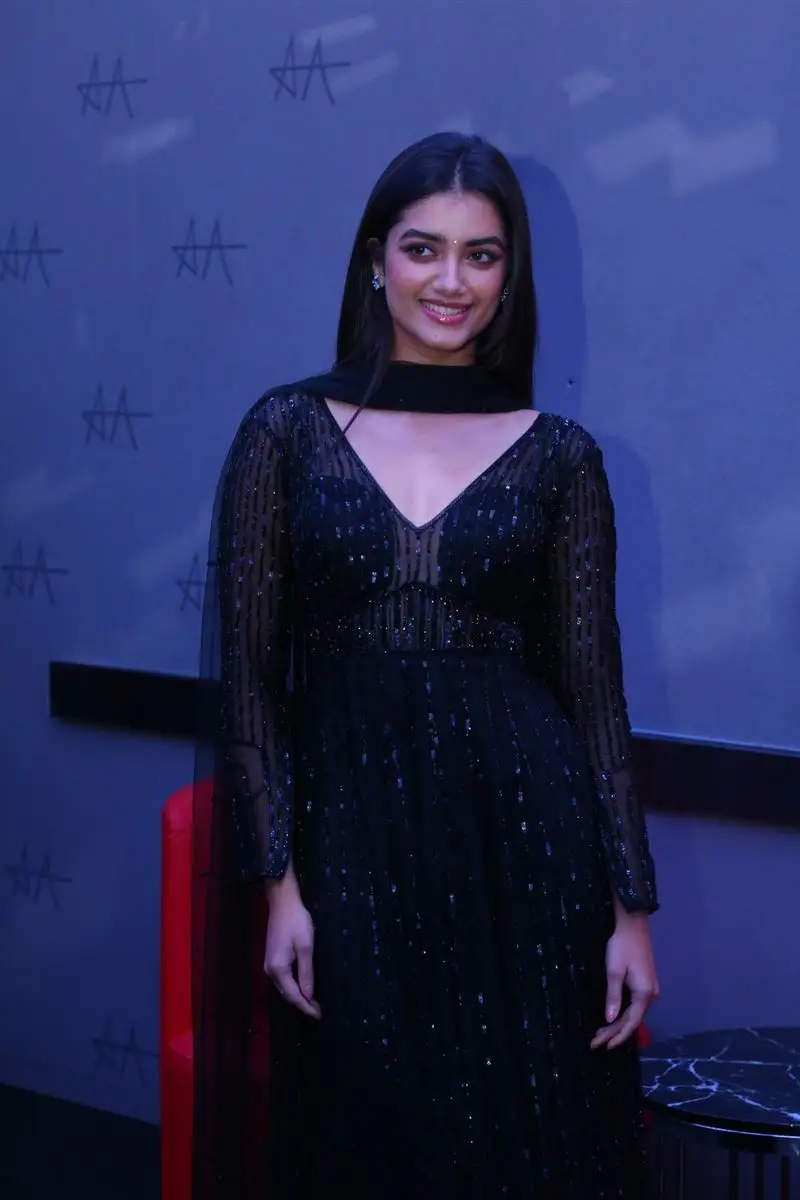 Bhagyashri Borse in Black Gown